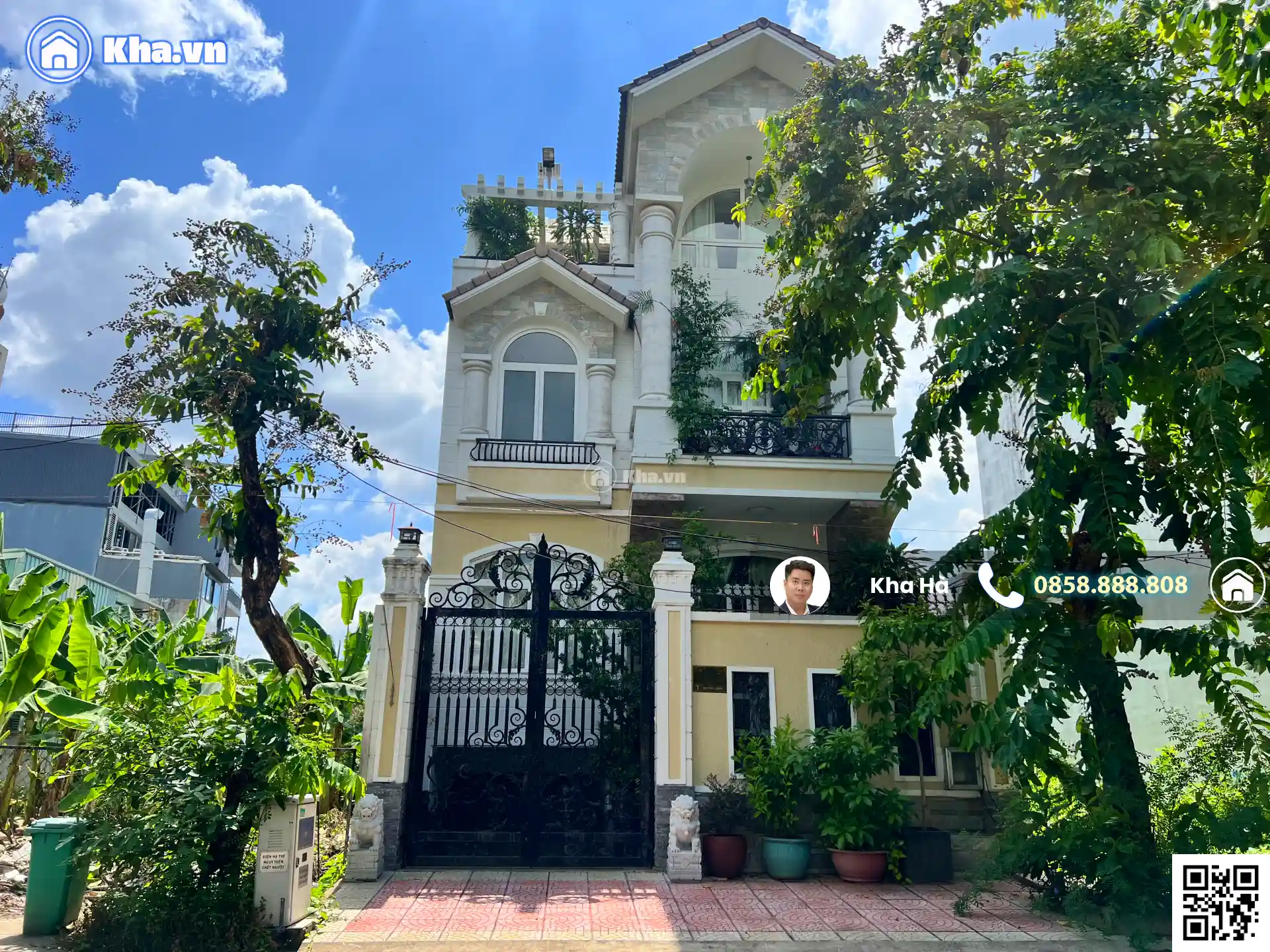 Bán nhà đẹp Villa 7,5×20=150m2 Đường 40 view Landmark81 (có hầm), khu biệt thự Bình An, Quận 2
