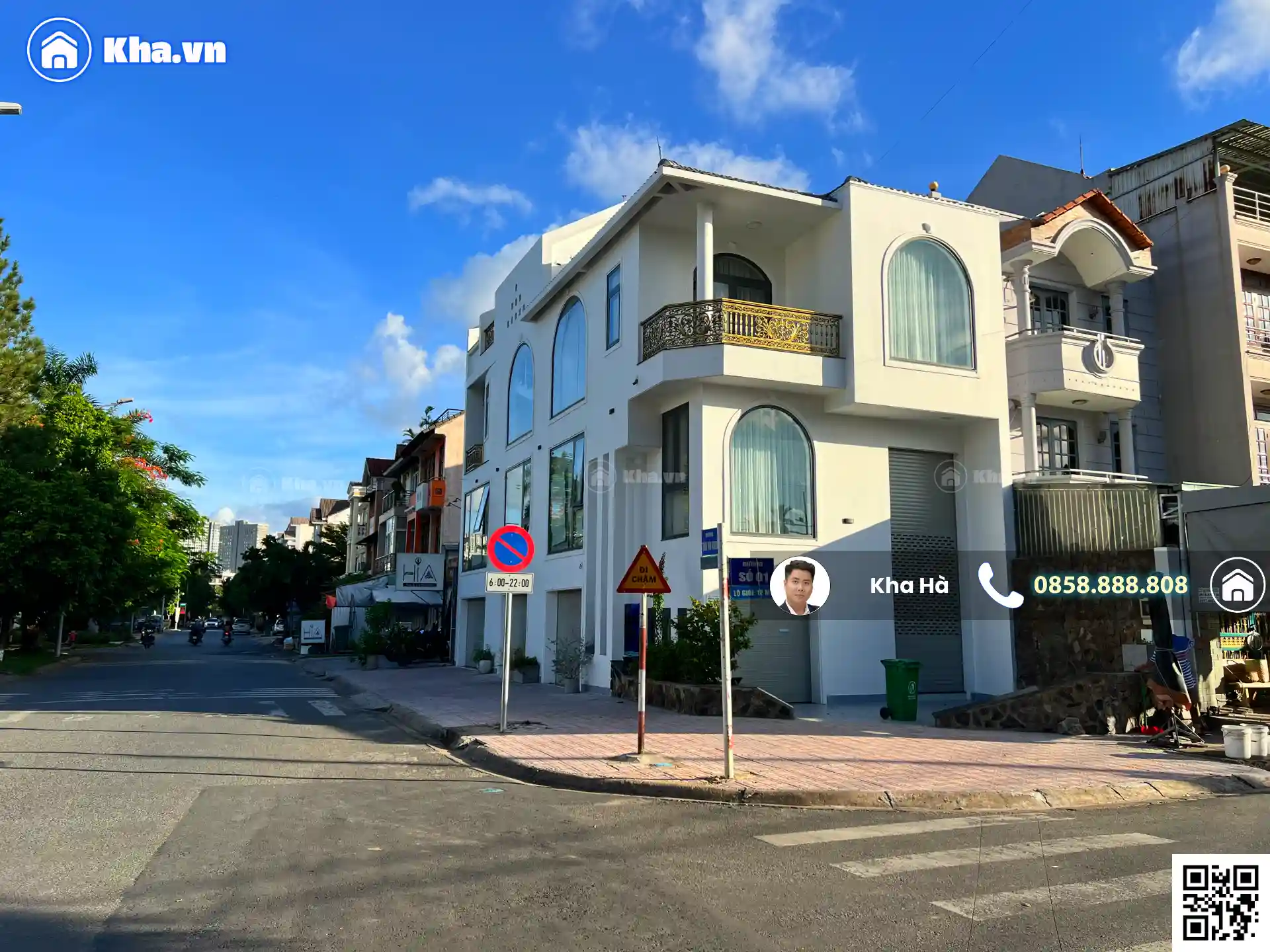 Bán nhà 6.8×20 = 130 m2, Góc 2 mặt tiền kinh doanh 181 Thân Văn Nhiếp, vỉa hè lớn KDC Sông Giồng, An Phú Q2