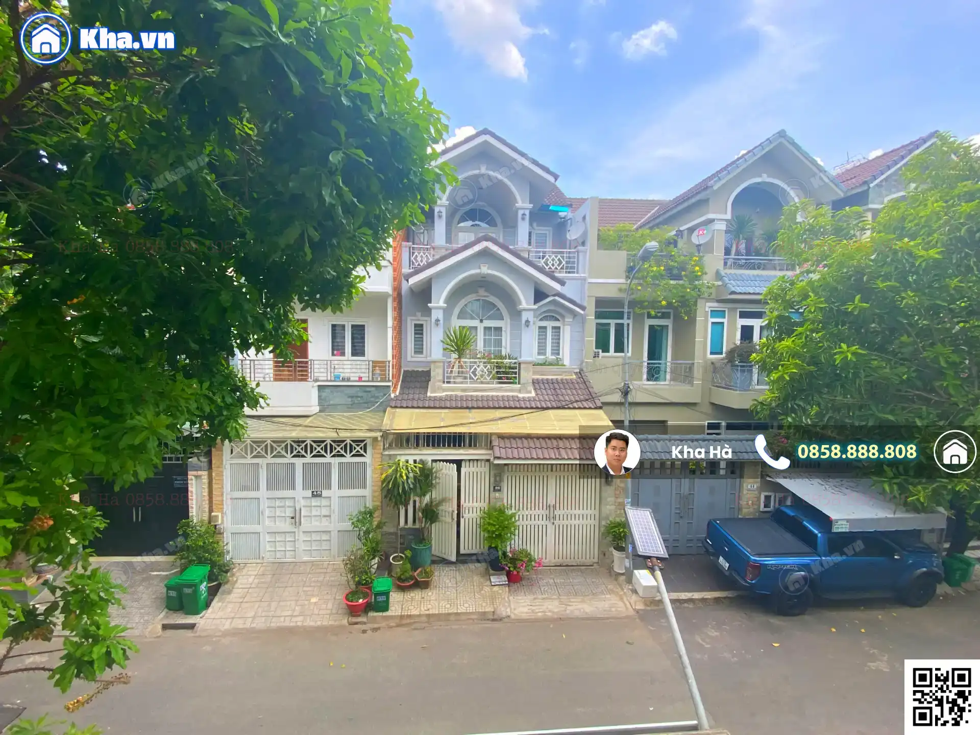 Bán nhà 8×20 có hầm 15 đường số 34, An Phú An Khánh, Quận 2, cho thuê kinh doanh văn phòng tốt