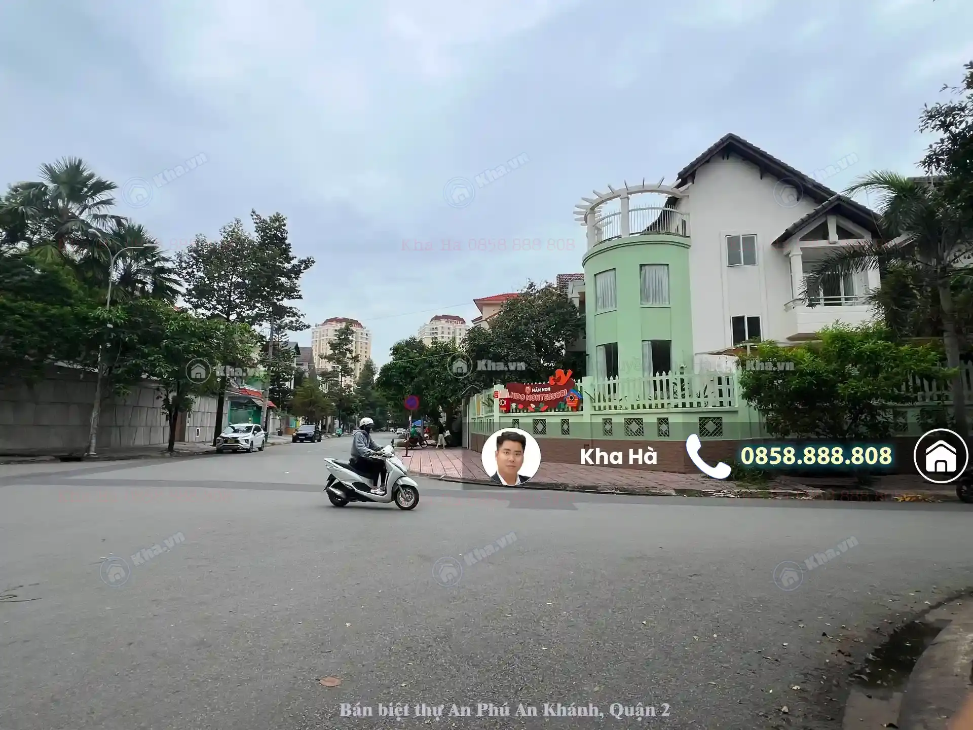 Bán nhà 20×22 căn góc 1 Đường số 14, An Phú An Khánh,  2 mặt tiền kinh doanh, đông dân cư, gần Mega Market Q2