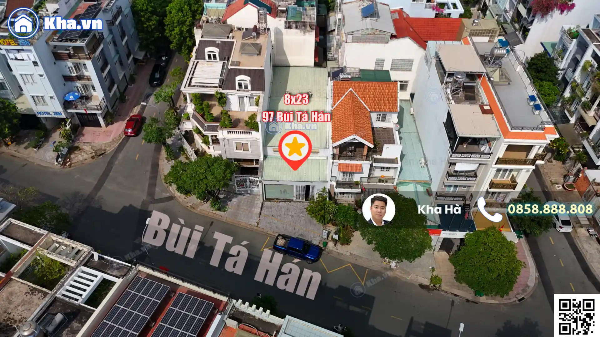 Bán đất 97 Bùi Tá Hán - Diện Tích 8x23 Mặt Tiền Kinh Doanh đường 16m ...