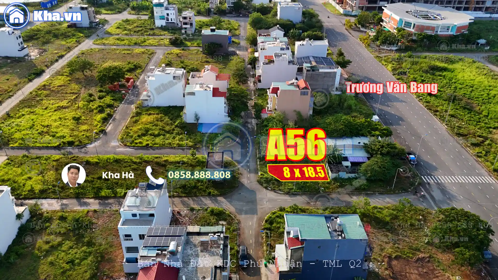 Bán đất góc 8×18.5 KDC Phú Nhuận – A56 Đường 82 – Thạnh Mỹ Lợi Quận 2