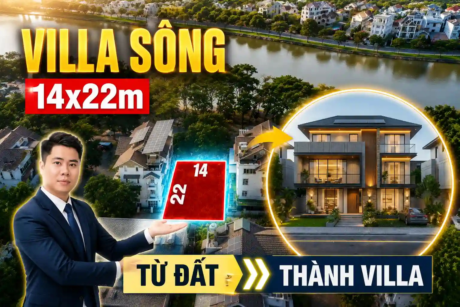 Bán đất view Sông Giồng – 25 Lê Hữu Kiều (Hầm 4 tầng ) – Mặt tiền kinh doanh