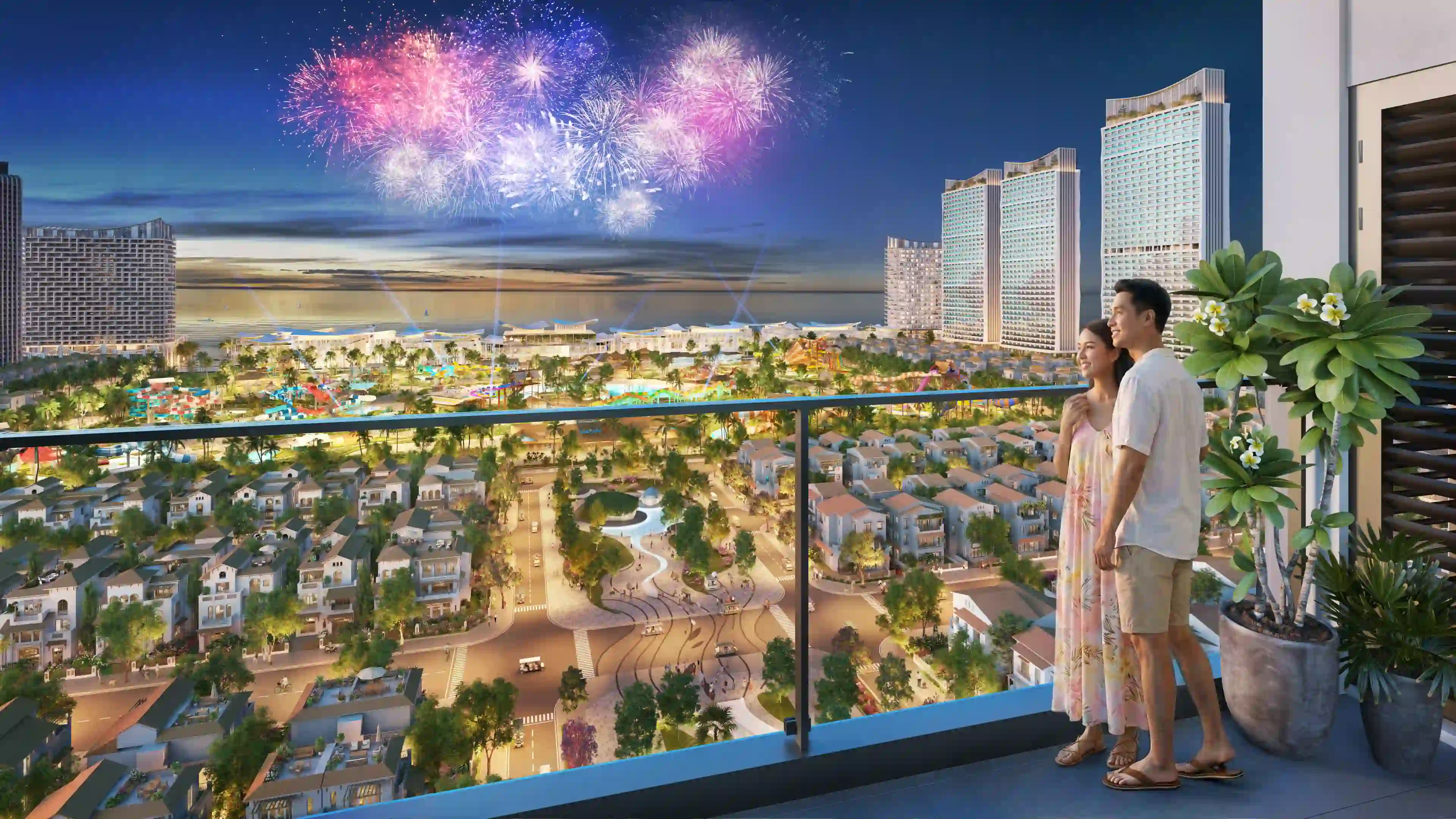 phoi canh goc view phao bong can ho Beacon Tower Blanca City Vung Tau phoi canh goc view phao bong can ho Beacon Tower Blanca City Vung Tau