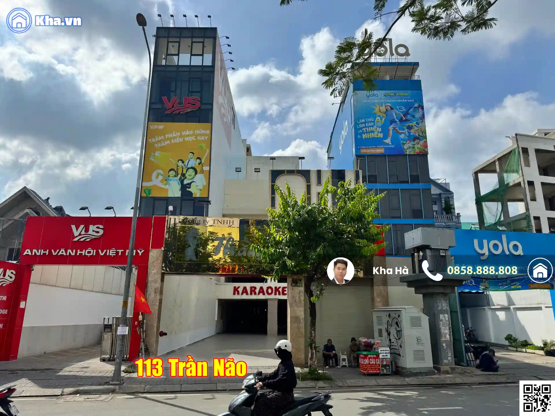 Nhà mặt tiền 113 Trần Não