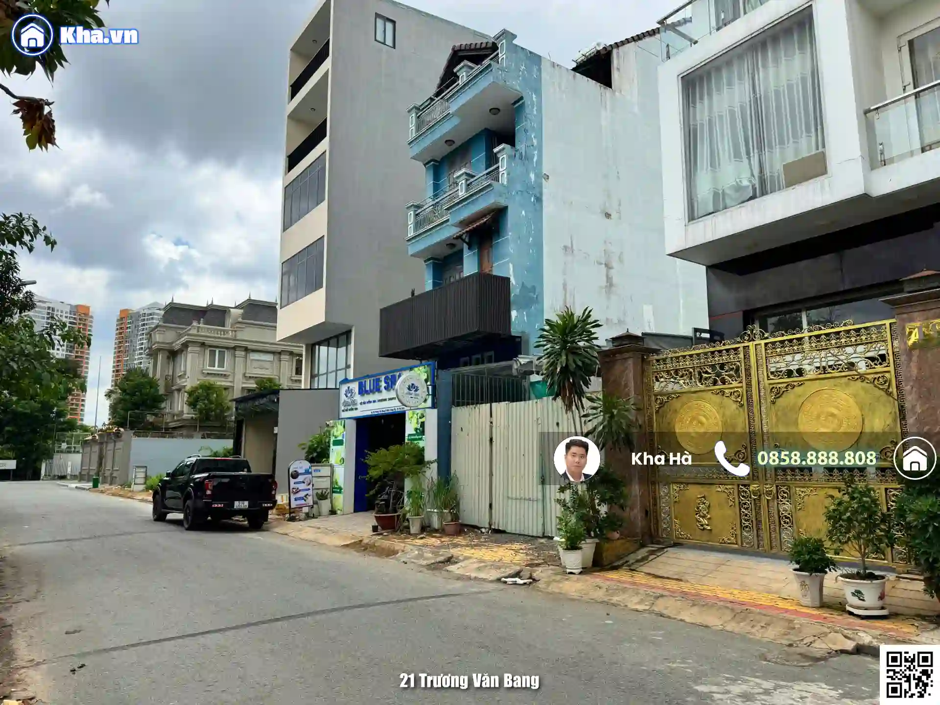 Bán nhà 21 Trương Văn Bang TML – KDC Thể Kỷ 21 – Hầm 6 tầng