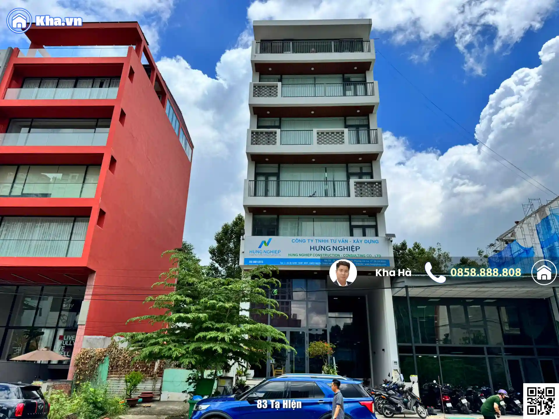 Bán nhà 83 Tạ Hiện 8×20 TML (Hầm 7 tầng) – KDC Huy Hoàng