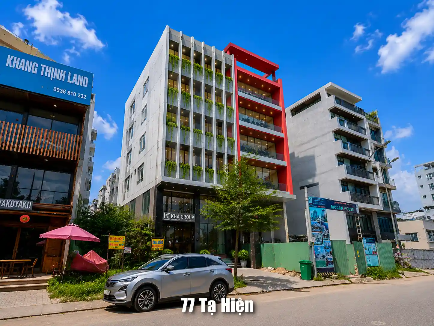 Bán tòa nhà 77 Tạ Hiện TML – KDC Huy Hoàng – Trục chính kinh doanh (Hầm 7 tầng)