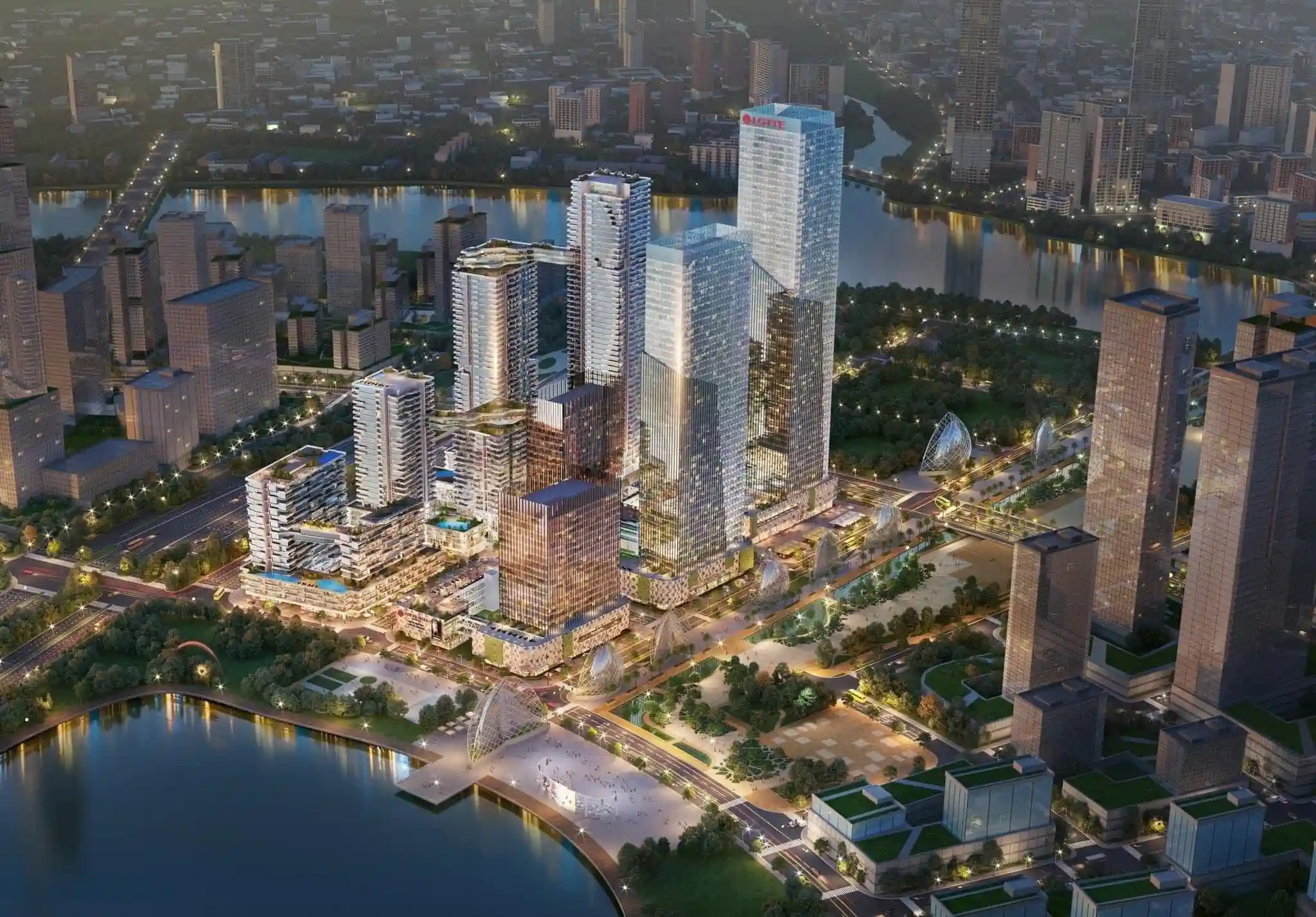 Phối cảnh Eco Smart City (dự kiến)